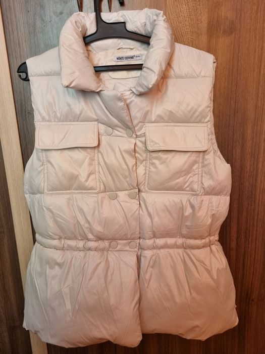 Дамски елек бял шушляк