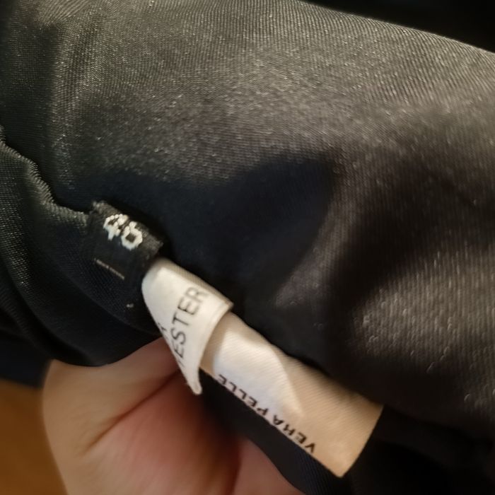 Vesta de piele foarte subțire 46