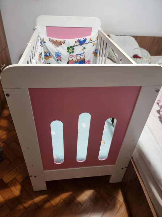 Vand patut din lemn copii 120x60