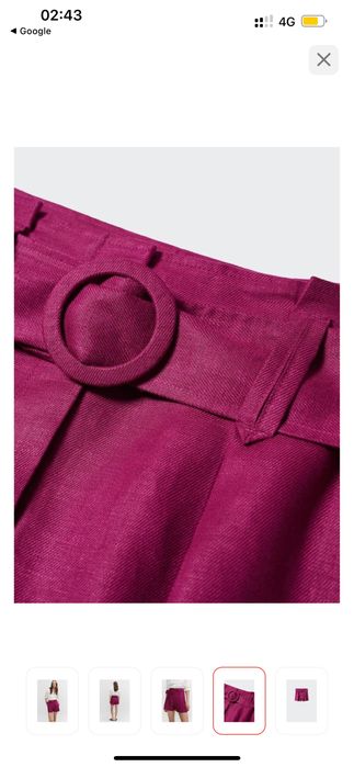 Шорты из льна Mango