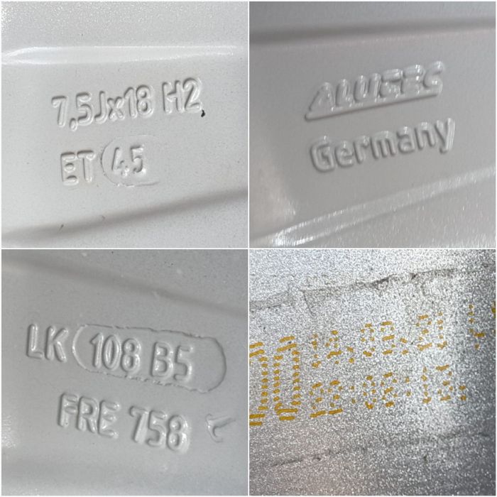 jante aliaj 18; 5x108;Volvo xc60, xc 60, xc40 xc 40, xc90 xc 90