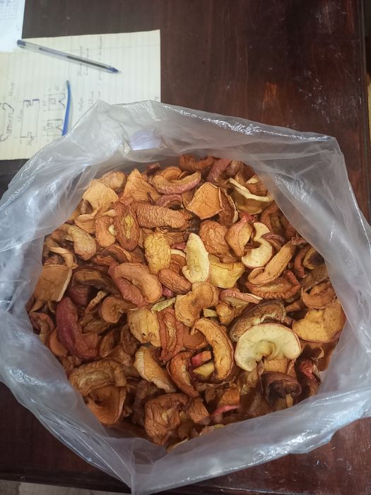 Сухофрукты из домашних яблок