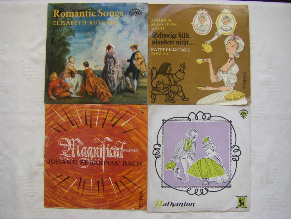 Грамофонни плочи на Балкантон, Мелодия, ETERNA,DECCA и SUPRAFON