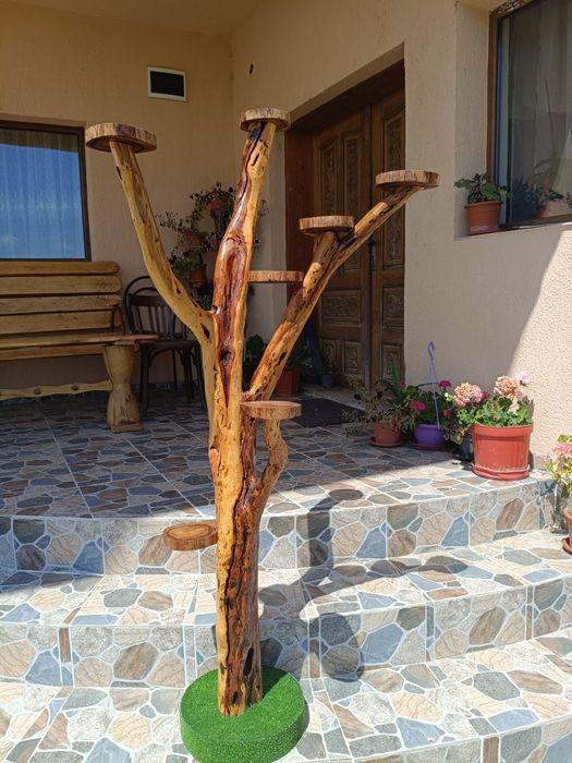 Suport flori în stil copac