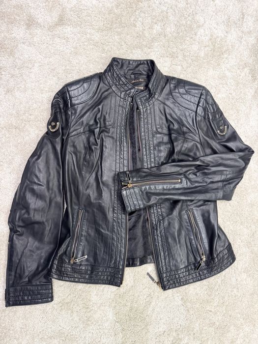 Кожено яке Roberto Cavalli