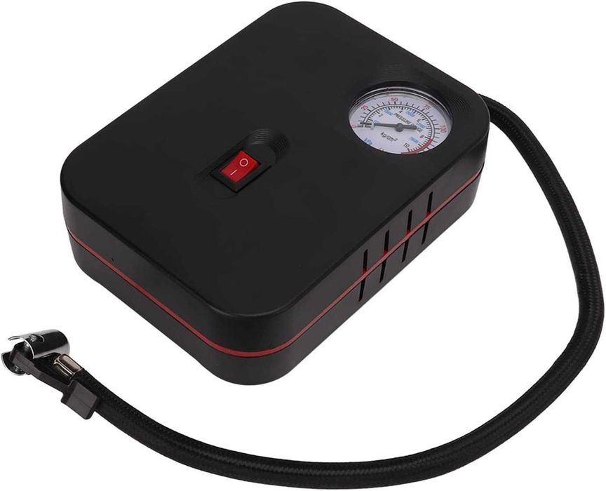 Преносим мини автомобилен въздушен компресор помпа 12V 100W 150PSI