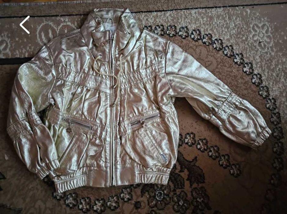 Яке детско, естествена кожа