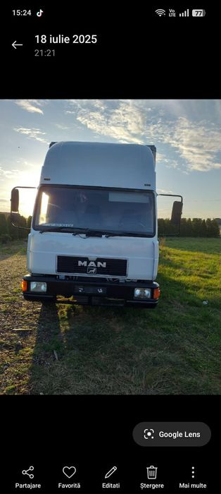 Vând camion MAN  din anul 2000