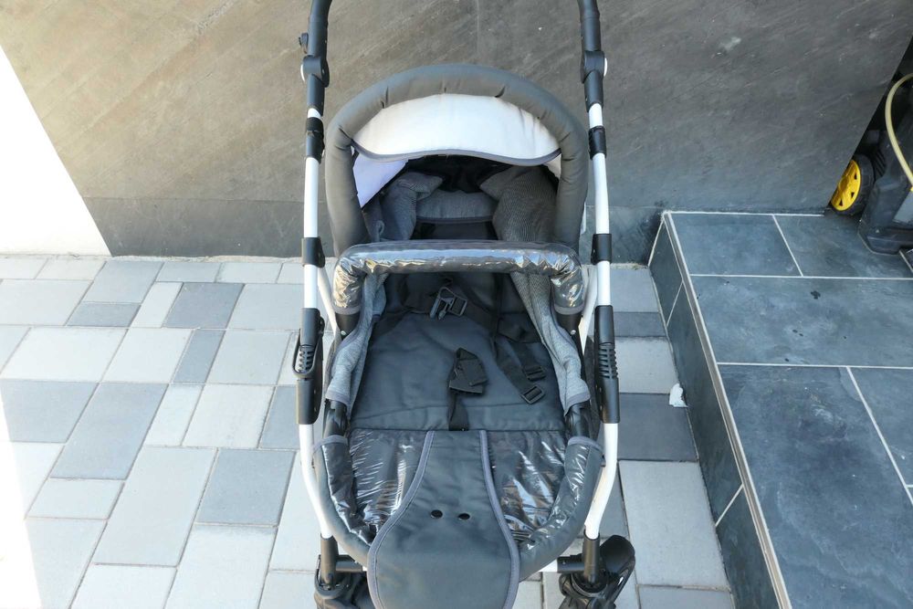 Carucior Baby-Merc Q9 ALU 2 în 1 – roți mari, cadru aluminiu