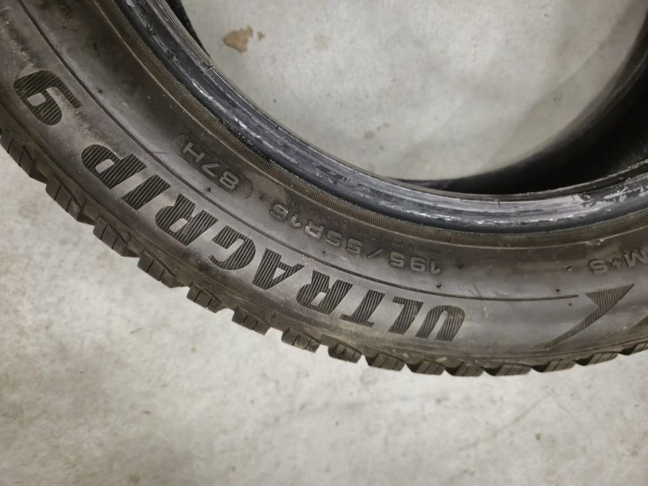 4 anvelope iarna Goodyear 195 55 16 stare foarte buna