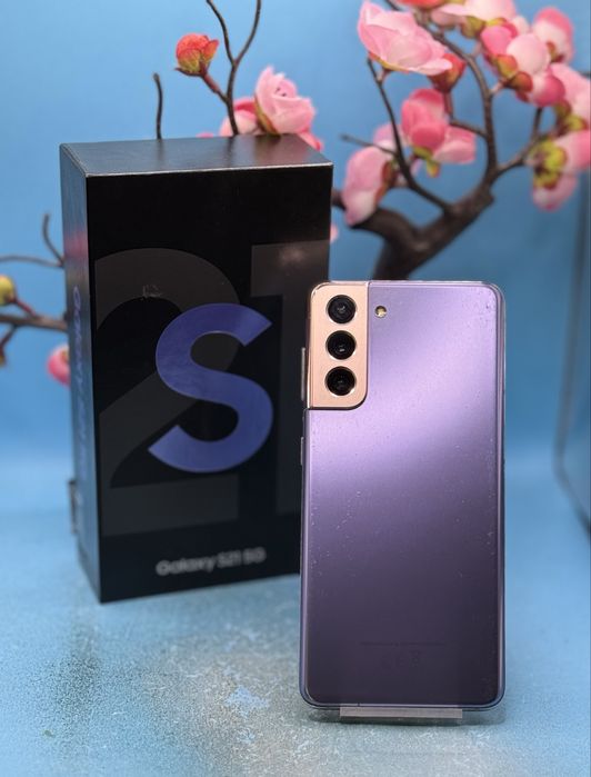 Samsung Galaxy S21, 256 GB, 8GB RAM, Dual SIM, 5G, Phantom Violet