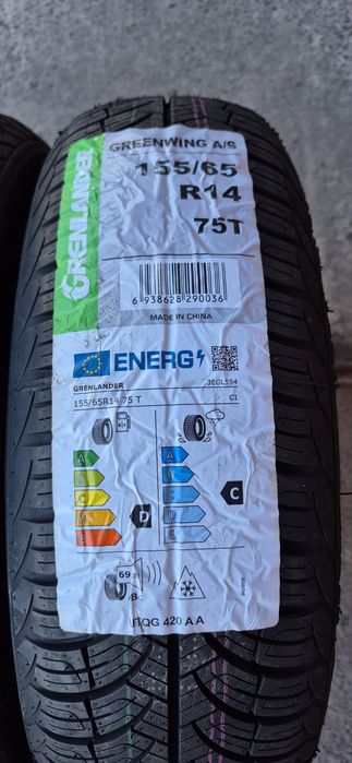 4 anvelope M+S noi Grenlander 155/65/14,dot 2025.Pretul este pe bucata