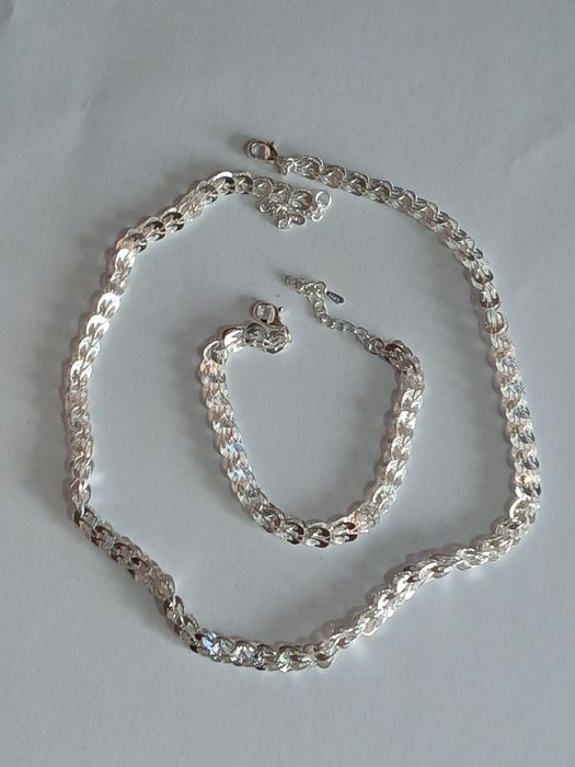 Set colier și brățară din Argint S925