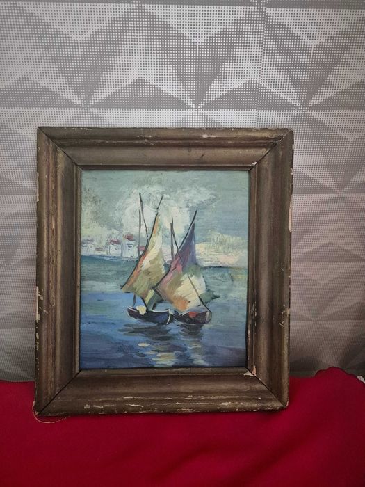 Vand tablouri pictate in ulei pe panza