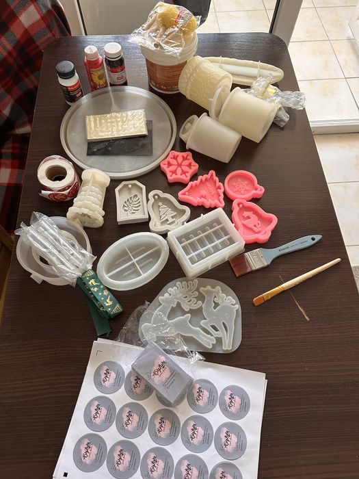 Набор для гипса /силиконовый форма для гипса