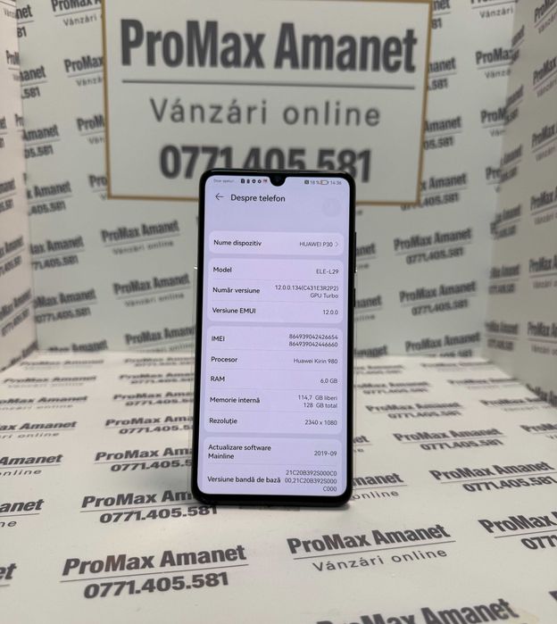 Huawei P30 6gb/128gb Fisurat ProMax Amanet