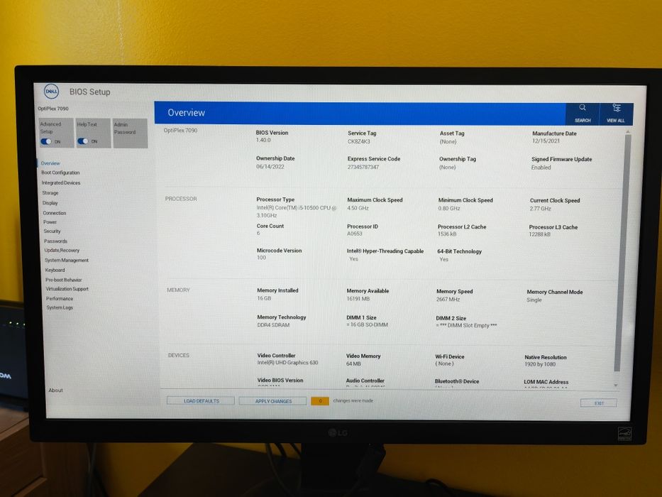 Dell OptiPlex 7090 Micro Desktop,Intel Core i5 6-Core (10th Gen), 16GB DDR4, NO Hard drive