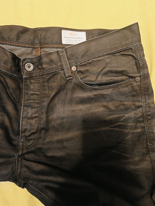 Blugi Boss regular fit origina subțirele varal w38 L 34
