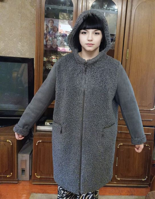 Шубка-дубленка Тедди