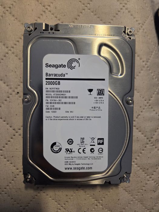 Hdd Seagate Barracuda 2 TB