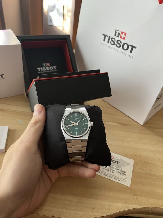 ceas Tissot PRX Green Dial Full Box