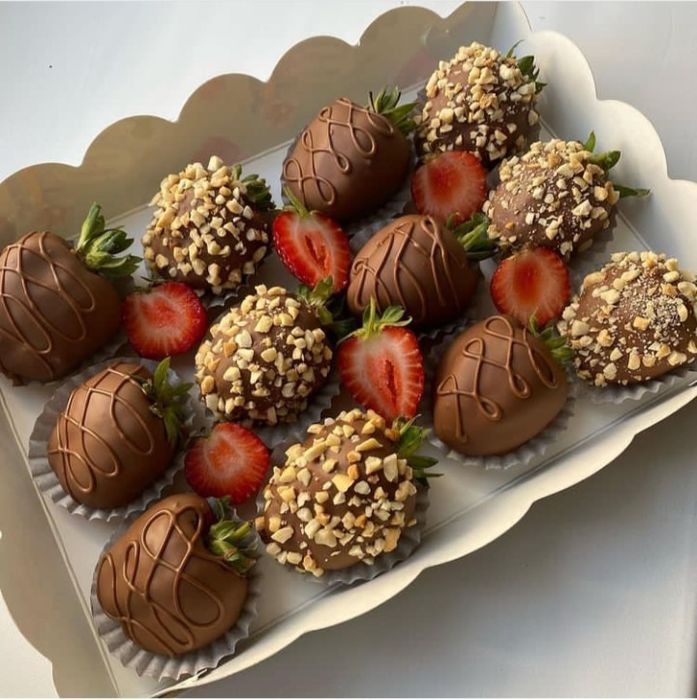 Клубника в шоколаде!