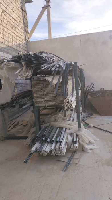 Стеллаж металлический для профилей