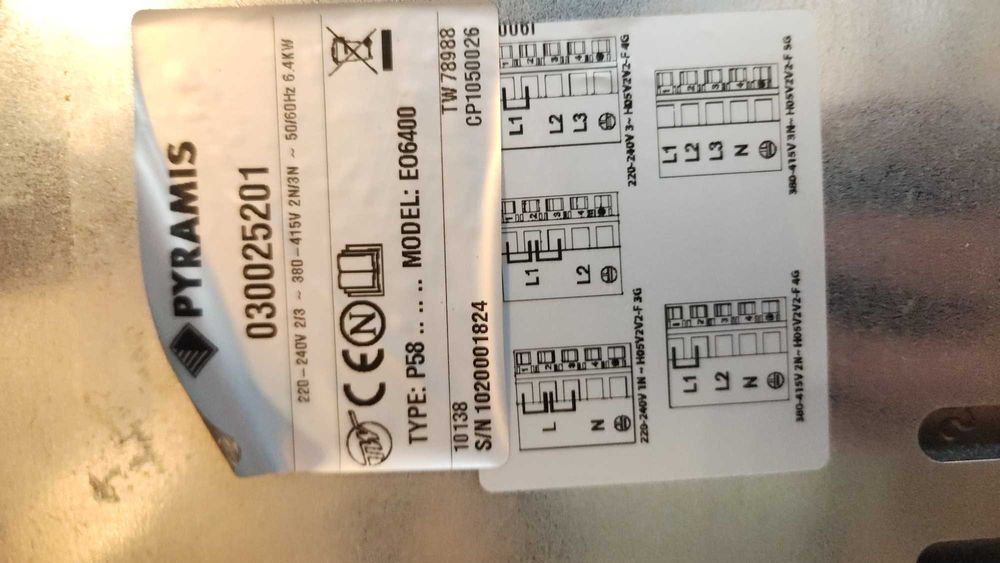 Vand plita vitroceramica Pyramis