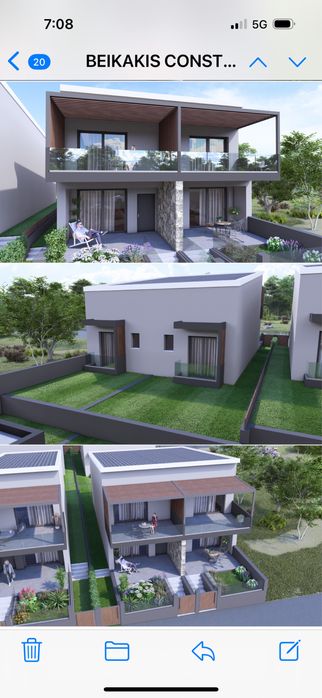 Луксозни къщи Неа Ираклица Кавала 88-124м2