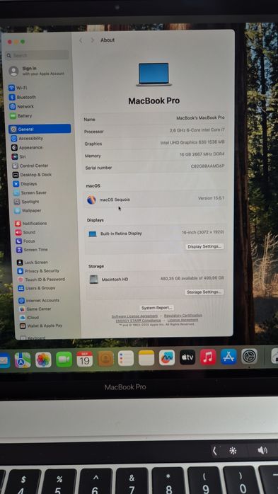 Apple MacBook Pro 16-инча