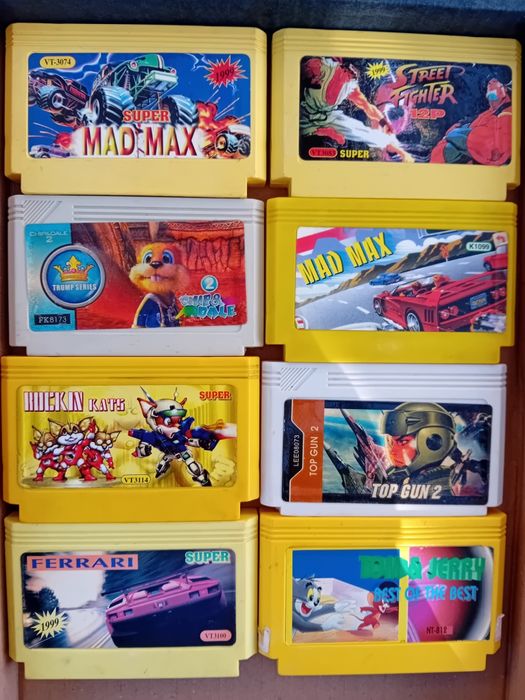 Casete joc vechi Terminator Famicom Sega Nintendo