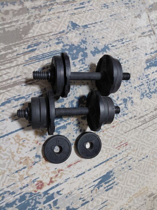 Гантели разборные