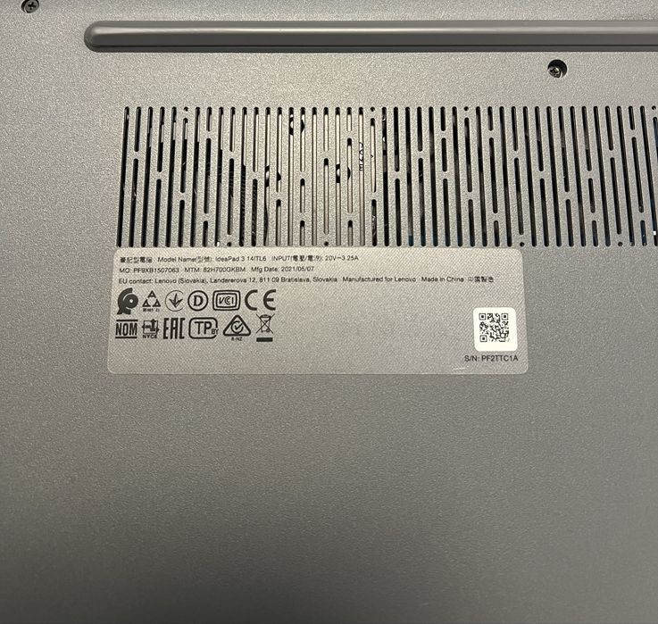 Lenovo IdeaPad 3 128 GB SSD