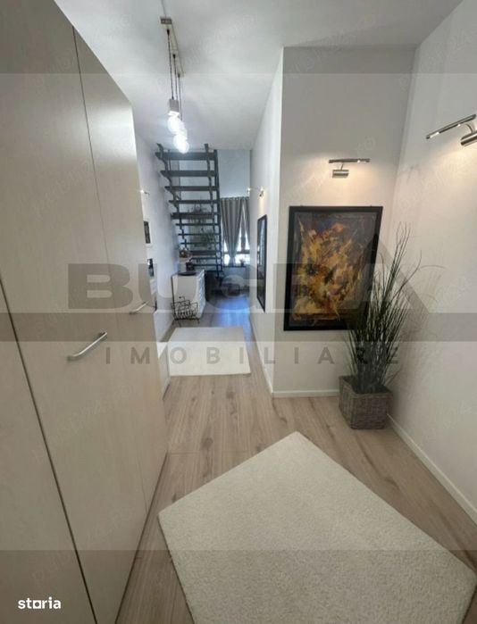 Penthouse de 170mp, terasa de 26mp, mobilat modern, zona Nobori