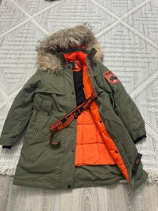Детский пуховик зимний