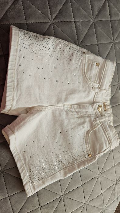 Детски дънкови панталонки Guess