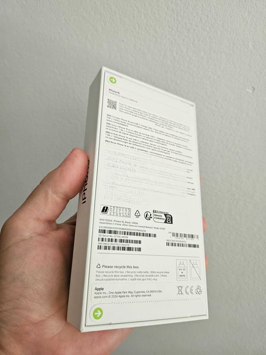 Iphone 16, 128 Gb, neverlock, sigilat la cutie.