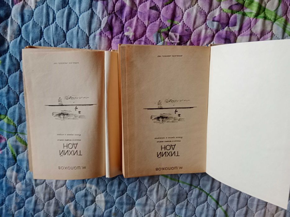 книги Тихий Дон 2 книги