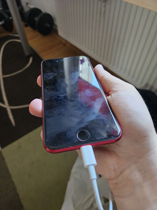 Iphone 8 product red 64gb perfect functional fara icloud