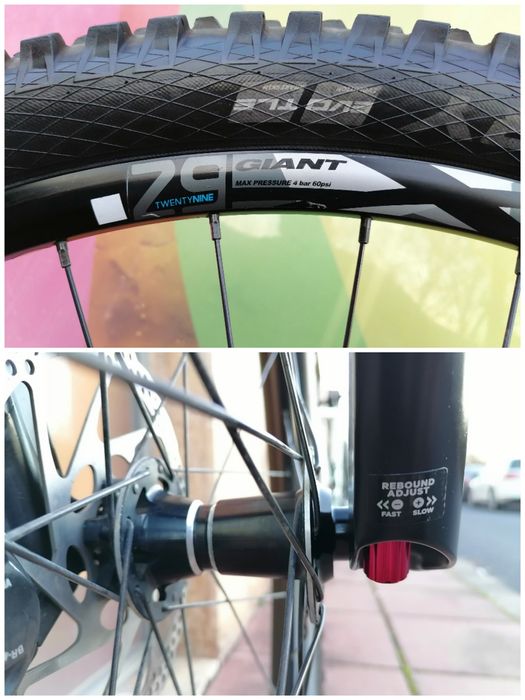 Giant Fathom*29цола*L размер*,Fox 32*Shimano XT*Дропър Колче