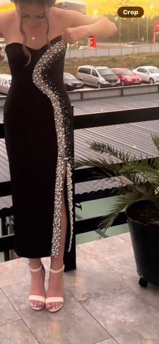 Rochie cu perlee