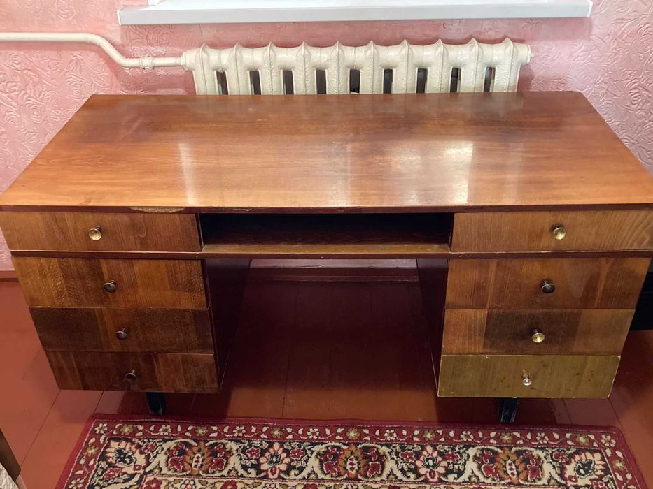 Письменный стол, винтаж, дерево