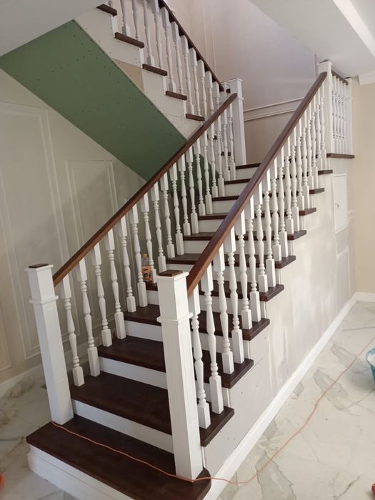 Изготавление деревянных лестницы