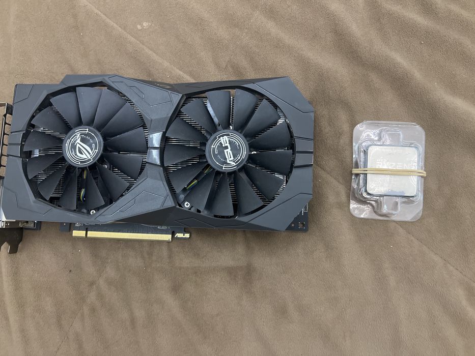Продам ryzen 7 2700, rx 570