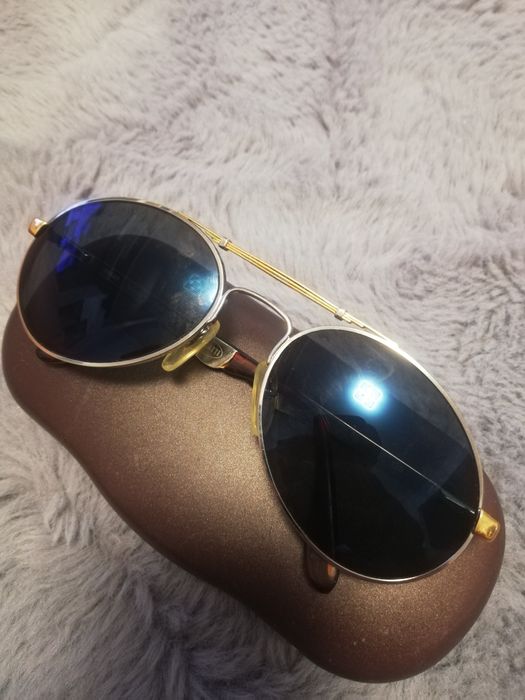 Ochelari de soare / Rame ochelari Ettore Bugatti 11946 Gold-Steel