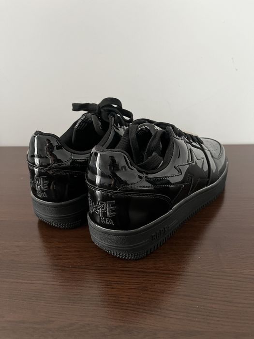 Vand pereche  BAPESTA low patent black
