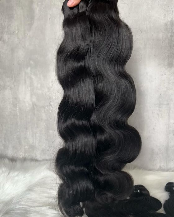 Детска коса необработвана