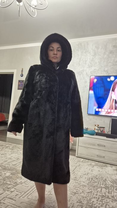 Шуба зимняя под норку