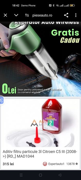 Aditiv filtru de particule Peugeot Citroen