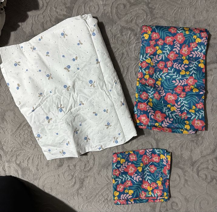 Lenjerie pat bebe Ikea noua